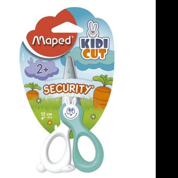 TIJERA PREESCOLAR PLAST.4.75-12CM KIDI CUT BL.C112144